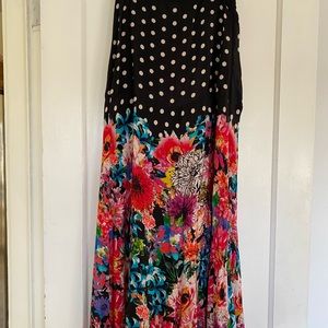 Anthropologie Tolani Maxi Skirt size S